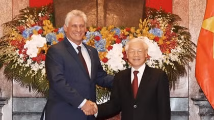 Leaders agree to raise Vietnam-Cuba trade to US$500 million by 2022