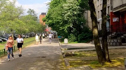 Ho Chi Minh street in Russia's St. Petersburg city