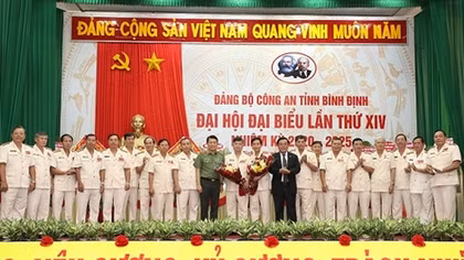 Binh Dinh police organize Party Congress for 2020-25 term