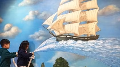 Multi-coloured 3D exhibition opens in Hanoi