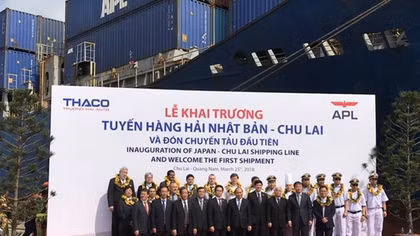 Truong Hai opens Japan – Chu Lai container shipping route 