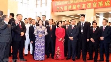 Vietnam-China Friendship Palace handed over after maintenance