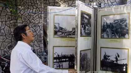 Photo exhibition on 1975 victory opens in Can Tho