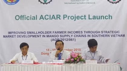 Australian project helps improve mango famers’ income
