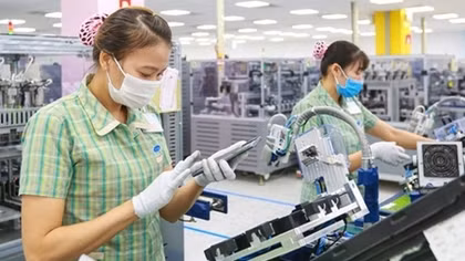 Vietnamese electronic exports enjoy boom according to HSBC