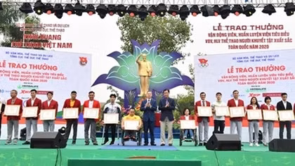 Vietnam’s most outstanding athletes in 2020 honoured