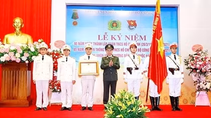 Youth Union Chapter of Public Security Forces honored with Fatherland Protection Order