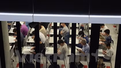 First Vietnamese language skill test held in Japan
