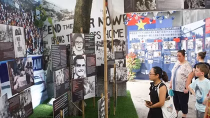 Hanoi exhibition tells stories of peace