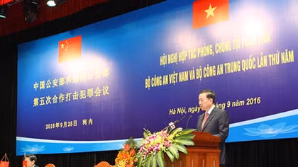 Vietnam and China to strengthen crime control cooperation