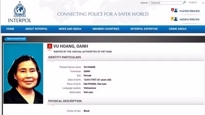 International warrant issued for female drug trafficker