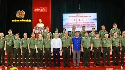 People's Public Security Academy of Politics reviews scientific research activities