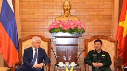 Vietnam, Russia intensify cooperation in military security