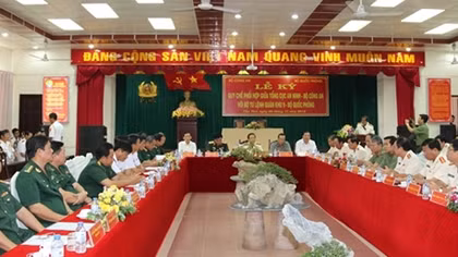 Military and Public Security forces boost coordination in implementing security-defense tasks