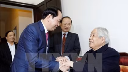 State President calls on former Party leader