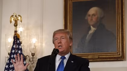 Trump strikes blow at Iran nuclear deal in major U.S. policy shift