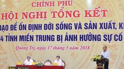 PM: Efforts to assist people affected by Formosa incident pay off