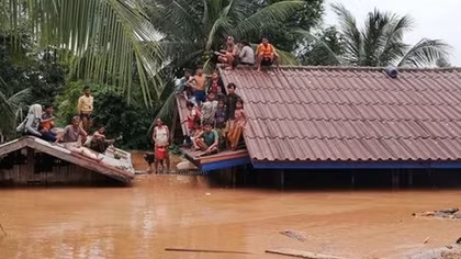 Laos dam collapse: Hundreds missing after flash floods hit villages