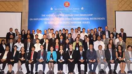Workshop on implementing UNCLOS to address sea-based challenges