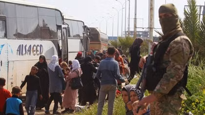 Blast hits Syrian bus convoy near Aleppo: state media, monitors