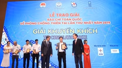 Awards honor outstanding press works in disaster prevention, control