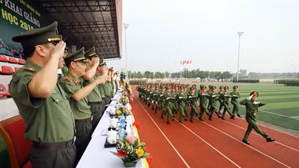 People's Police Academy opens new academic year 