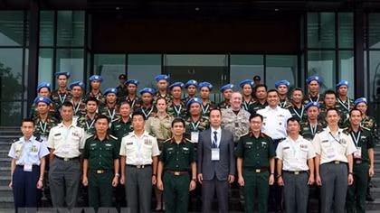 Vietnam, Japan exchange expertise in peacekeeping mission