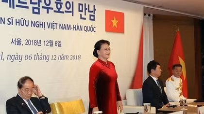 NA Chairwoman meets with contributors to Vietnam-RoK friendship
