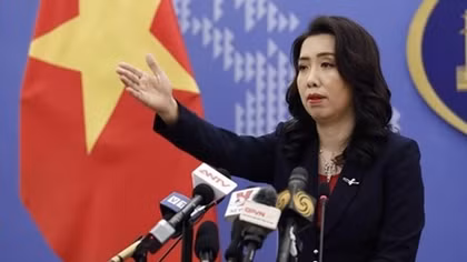 Spokeswoman: Countries call for sustainable peace in East Sea