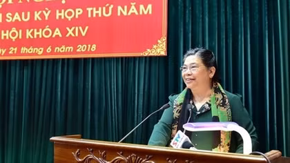 NA Vice Chairwoman meets voters in Son La