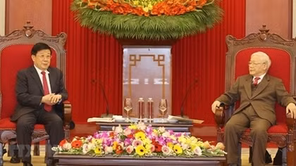 Top leader welcomes Chinese Minister of Public Security
