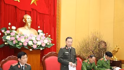 Ministry of Public Security reviews task performance of Public Security Forces in January 2020