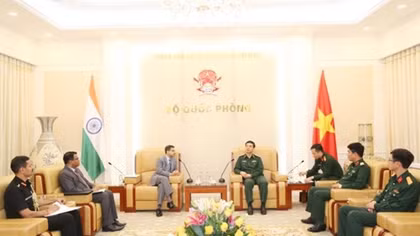Vietnam, India enhance defence ties