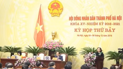 Hanoi People’s Council conducts vote of confidence