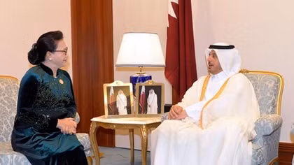 Vietnam treasures ties with Qatar: NA Chairwoman
