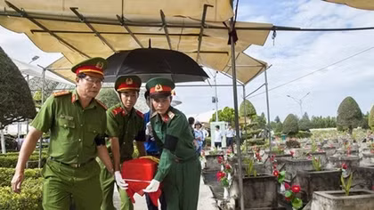 Gia Lai receives more remains of Vietnamese volunteer soldiers from Cambodia