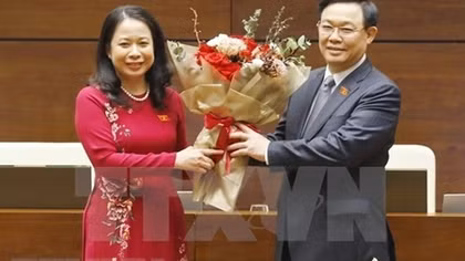 Vo Thi Anh Xuan elected Vice State President of Vietnam