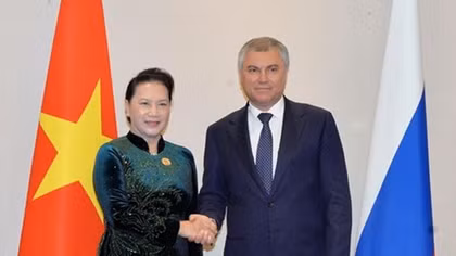 NA Chairwoman meets Chairman of Russia’s State Duma