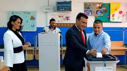Macedonians vote in referendum on whether to change country's name