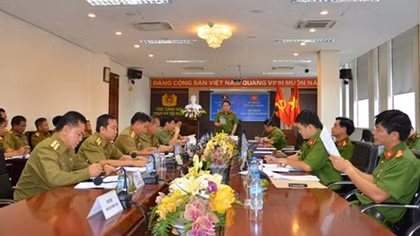 Training course on criminal pursuit for officers of Laos’ MPS