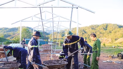 MPS continue building houses for the poor in Northwestern provinces