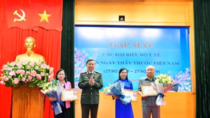 MPS leaders meet health leaders and dedicated doctors