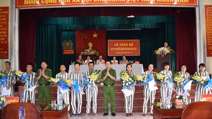 70 prisoners of Ninh Khanh Prison to be released 