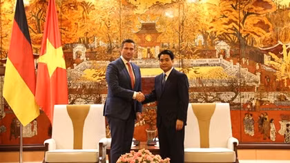 Hanoi welcomes German investment: municipal leader
