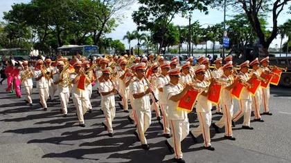 Impression of Vietnam Police Force at international festival