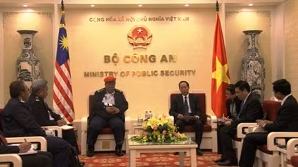 Deputy Minister Le Quy Vuong receives Malaysian Maritime Enforcement delegation