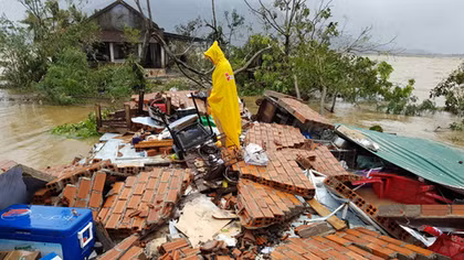 Storm Damrey leaves 123 dead and missing