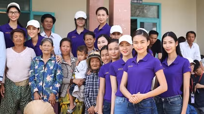 Miss Universe Vietnam organizers donate VND 4 billion to storm-hit victims