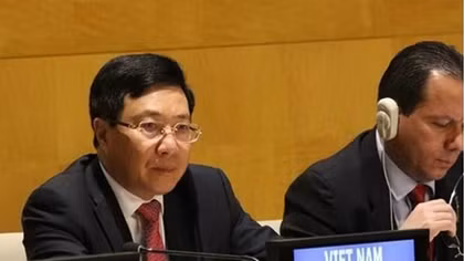 Deputy PM Pham Binh Minh attends G77 ministerial meeting