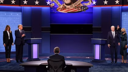 Insults and interruptions mar first Trump-Biden debate